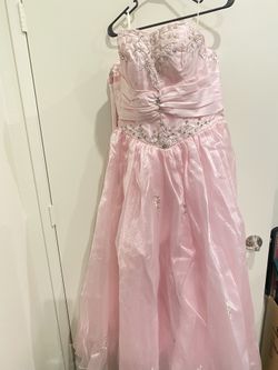 Quince Type Dress Long Lace Up Back