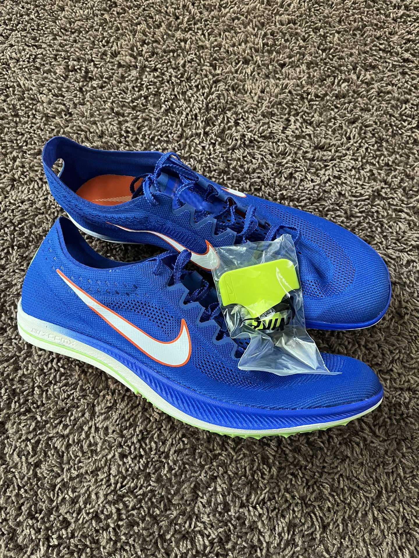 NEW Nike ZoomX DragonFly Track/Field Racer Blue (CV0400-400)  Mens 12.5