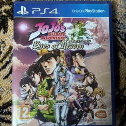 JoJo's Bizarre Adventure PS4 Game