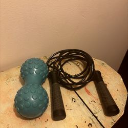 Jump Rope And Foot Roller