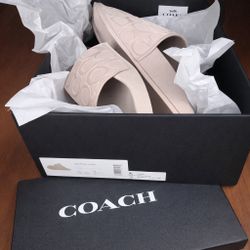*BRAND NEW* COACH SLIDES