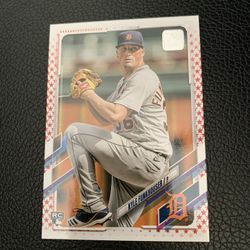 Kyle Funkhouser 2021 Topps Rookie Baseball Card Rare Mint 