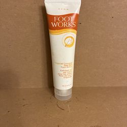 Avon foot works tropical coconut scrub
