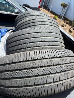 4xgoodyear 255/50/20 tbss tire size