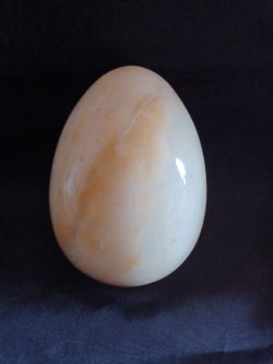 Marble Stone Polished Decorative Eggs 4" / set of 4