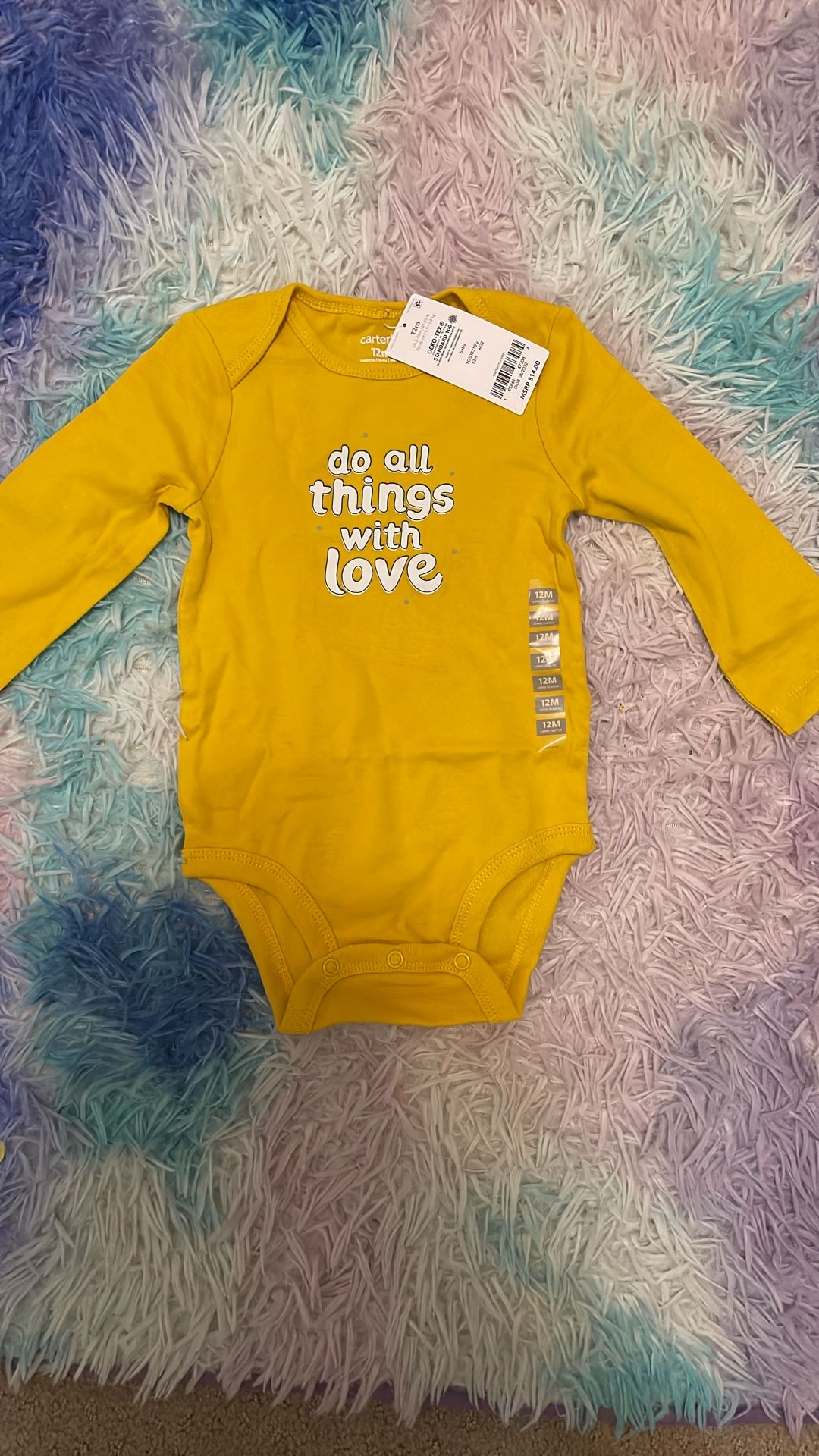 12 Month Onesie