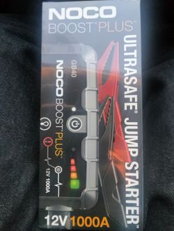 Noco jump start 1000amp
