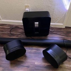 Surround Sonos Speakers W/arc, Sub And Arc