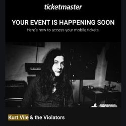 4 TIX Kurt Vile OBSERVATORY SANTA ANA 6/19