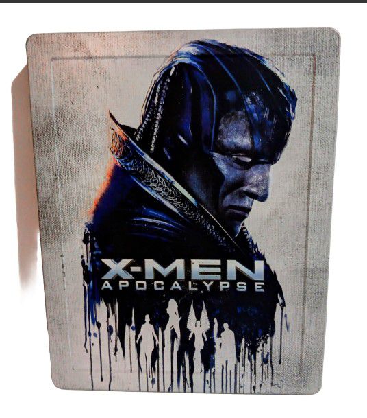 X-Men Apocalypse L.E. Blu-ray & DVD SteelBook 2016 No Scratches On The 2 DIscs