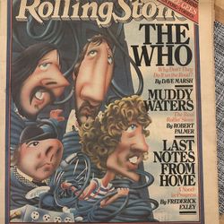 Rolling Stone Magazine Oct 1978