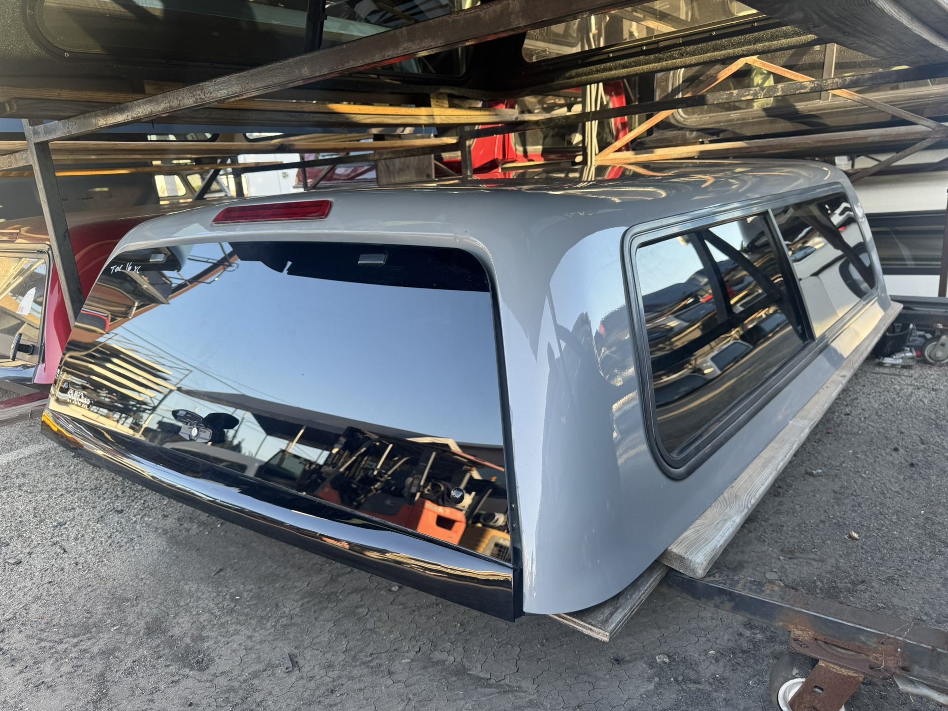 Tacoma Camper Shell 2016-23 Cement Grey