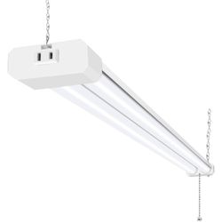 4FT Linkable LED Shop Light For Garage,6500LM,5000K Daylight