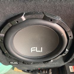 12 Inch Powered Woofer