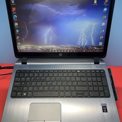 i5…i5…i5…OPEN BOX TOUCHSCREEN HP 7  GENERATION PROBOOK 450 G2…with  CD/ PLAYER…120..SSD...12.0  GB RAM  READY FOR CLASSES ON LINE OR WORK  