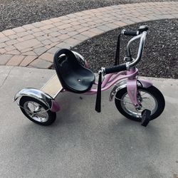 Schwinn Pink Tricycle With Bell