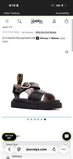 Kids Doc Marten Sandals New