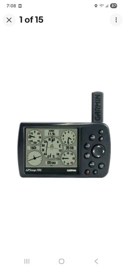 Garmin GPSMAP 196 with Americas Base Map and America Database Plane Aeronautical