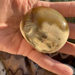 Orca Agate Lg. Palm stone