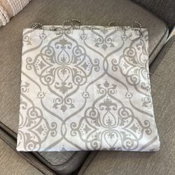 Shower Curtain with Hooks