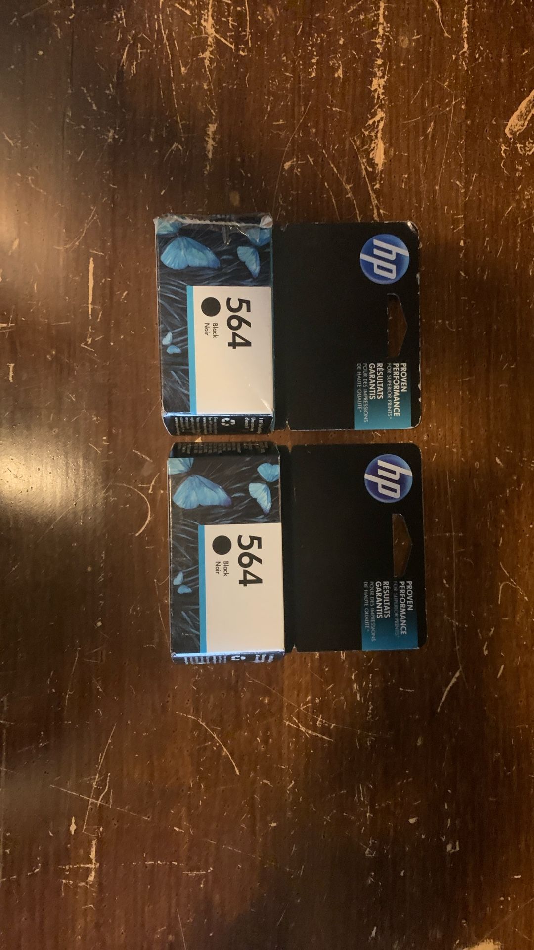 2 Black Printer Cartridges