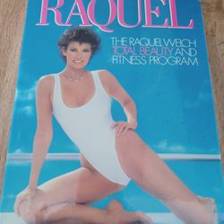 1984 Raquel Welch Total Beauty And Fitness Program Book 