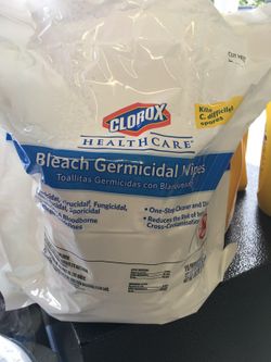 Clorox heavy bag germicidal 12X12 health care 110 Pieces heavy bag..