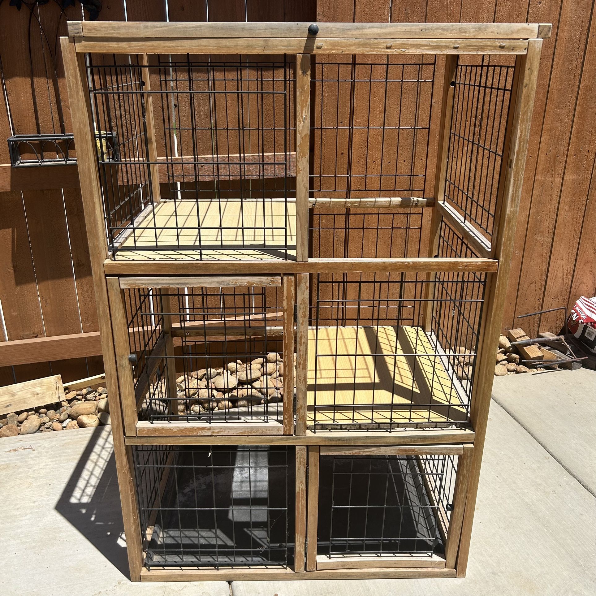 Triple Level Catio