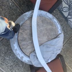 2020-2023 OEM Chevy Corvette C8 White  Rear Spoiler Wing