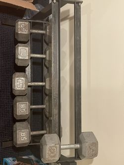 Dumbbell Rack (60-85 Lbs)