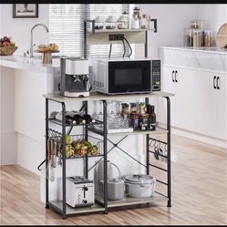 Gray bakers rack 615128