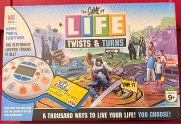 The Game Of Life Twist & Turns Game New