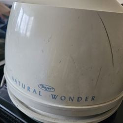 Vintage Dazey Natural Wonder Hair Dryer Salon Style Model HD-61 Tested Works