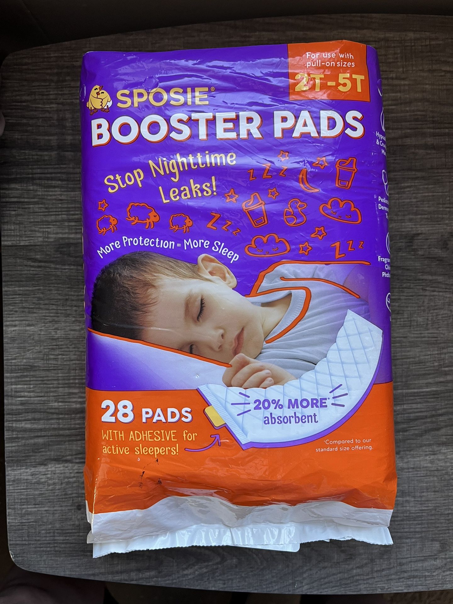 New, diaper booster pads 2T–5T