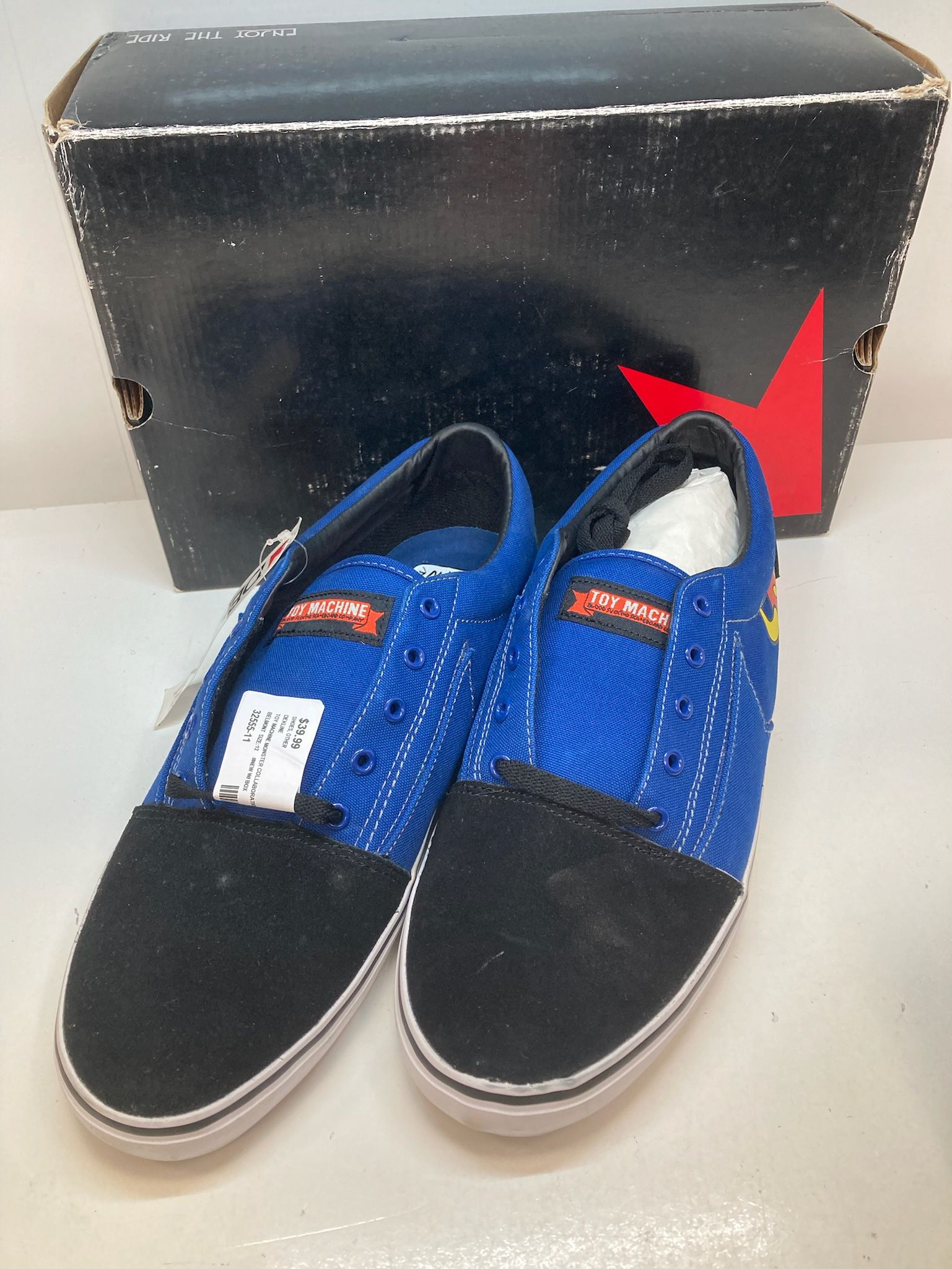 DEKLINE BELMONT TOY MACHINE MONSTER COLLABORATION SHOE