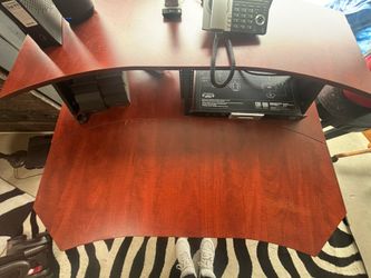 Studio Desk with dual racks