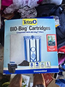 Tetra filters/charcoal, 8 pack
