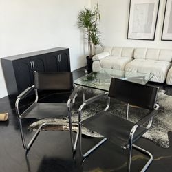 Marcel Breuer (dupe) Leather Chairs $70