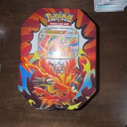 Pokemon Ascended Heroes Mega Emboar Tin