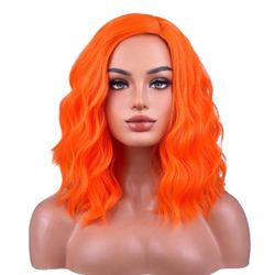 Orange Wig 
