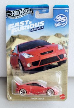 Hot Wheels Fast & Furious Silver Series Toyota Celica r