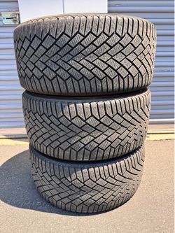 (3) 255 35 19 Continental Viking Contact 7 tires