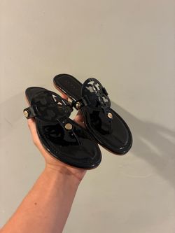 Tory Burch Miller Patent Leather Sandals