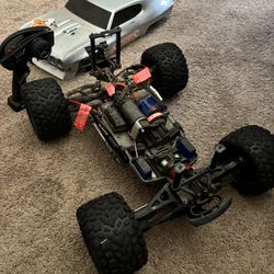 E Revo Rc race car 