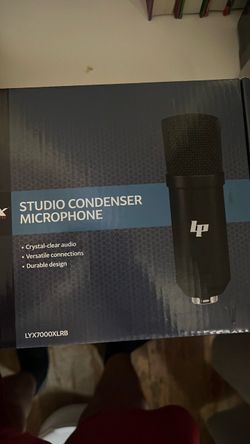 Studio condenser microphone