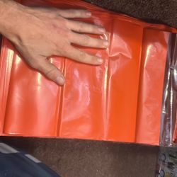 Medium Size Red Shipping Mailer Poly Bags 
