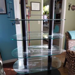 Glass shelf