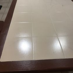Tile/wood Dining Room Table 