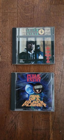 Public Enemy (It Takes a Nation of Millions to Hold Us Back) & (Fear of a Black Planet) CDs