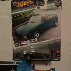 hot wheels metal miata 
